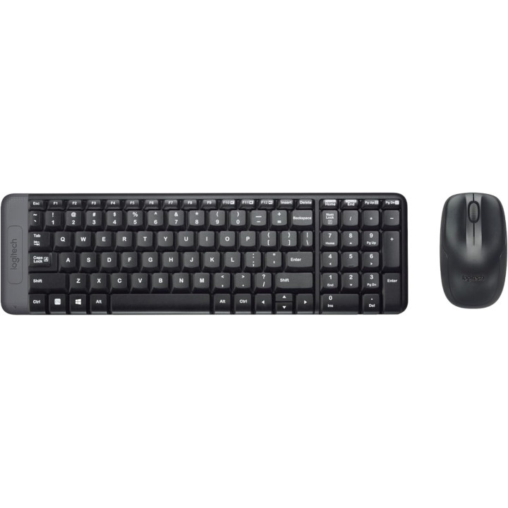 Clavier/souris sans fils Logitech  MK250 BLUETOOTH  COMPACT  NOIR