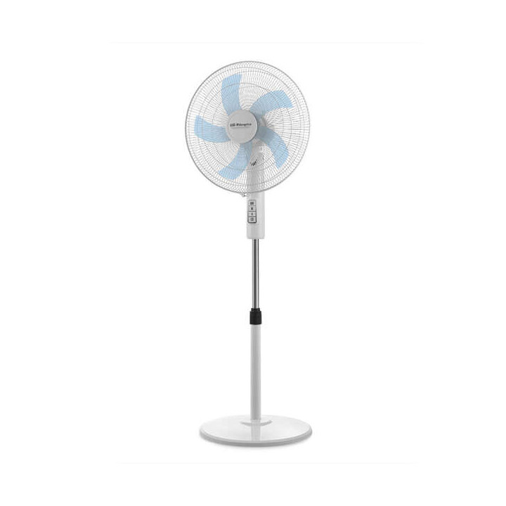 Ventilateur ORBEGOZO sur pied  45w diam 40cm BLANC 1040