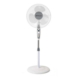 Ventilateur ORBEGOZO sur pied  50w diam 40cm BLANC
