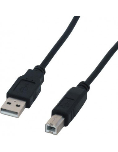 Cable USB 2.0 A-B M/M pc-imprimante...