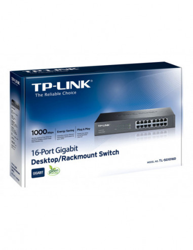 Switch 16 ports 10/100/1000 TP-LINK...