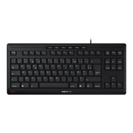 Clavier COMPACT CHERRY Stream usb NOIR FR