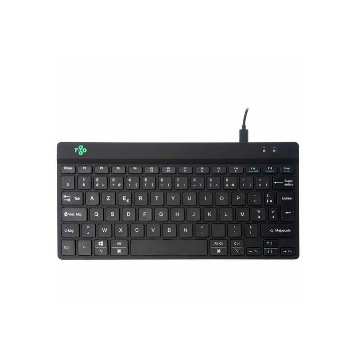 Clavier usb-c R-GO COMPACT BREAK ergonomique filaire