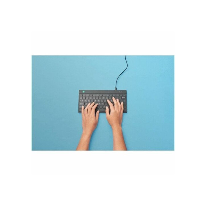 Clavier usb-c R-GO COMPACT BREAK ergonomique filaire