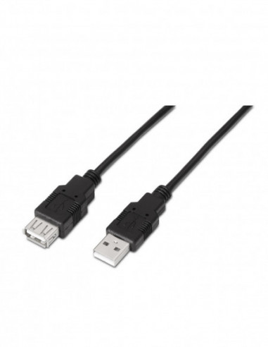 Cable USB RALLONGE  A M/F 1m