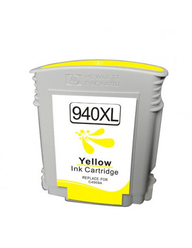 Cartouche compatible HP 940 jaune XL