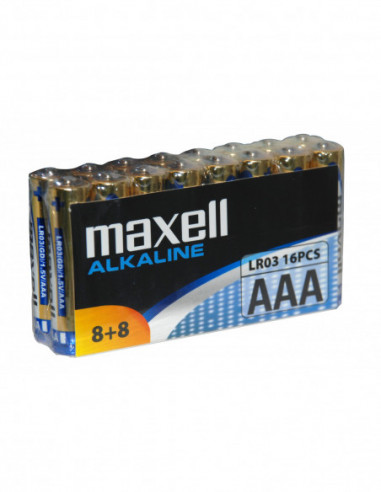 Piles LR03 AAA x16 MAXELL