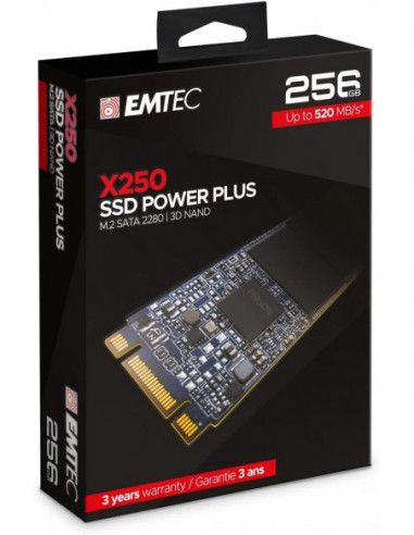 SSD 256go EMTEC ECSSD256GX250 M.2 SATA