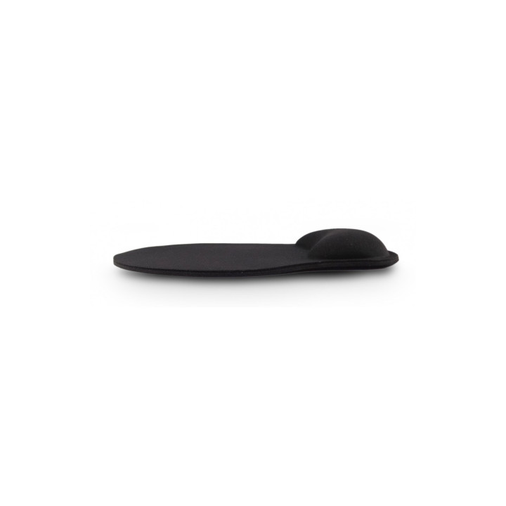 Tapis de souris ERGONOMIQUE - repose poignet noir sillicone  noir