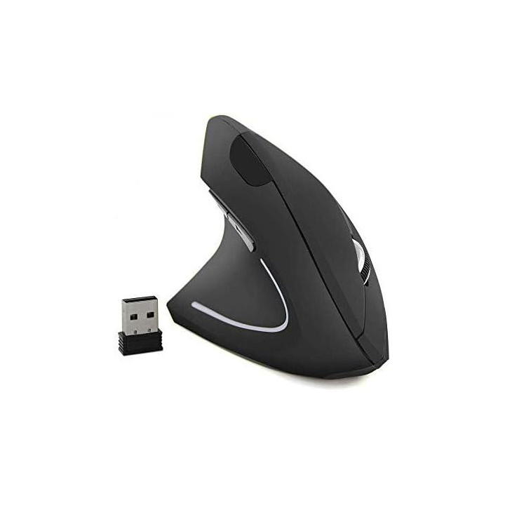 Souris ergonomique SANS FIL pour GAUCHER verticale