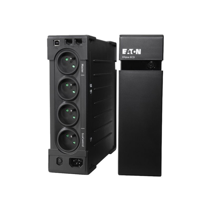 Onduleur 650va EATON ELLIPSE ECO 400W  3 + 1 prises FR 2u 19