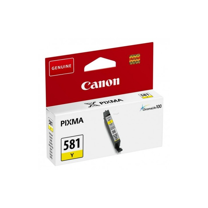 Cartouche originale CANON CLI-581Y jaune