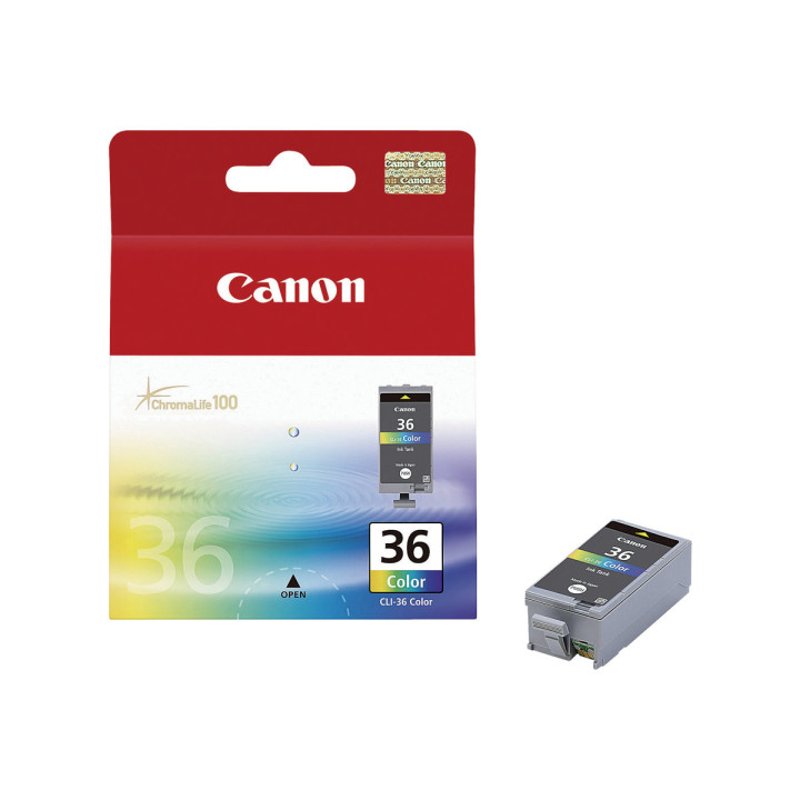 Cartouche originale CANON CLI-36 couleurs