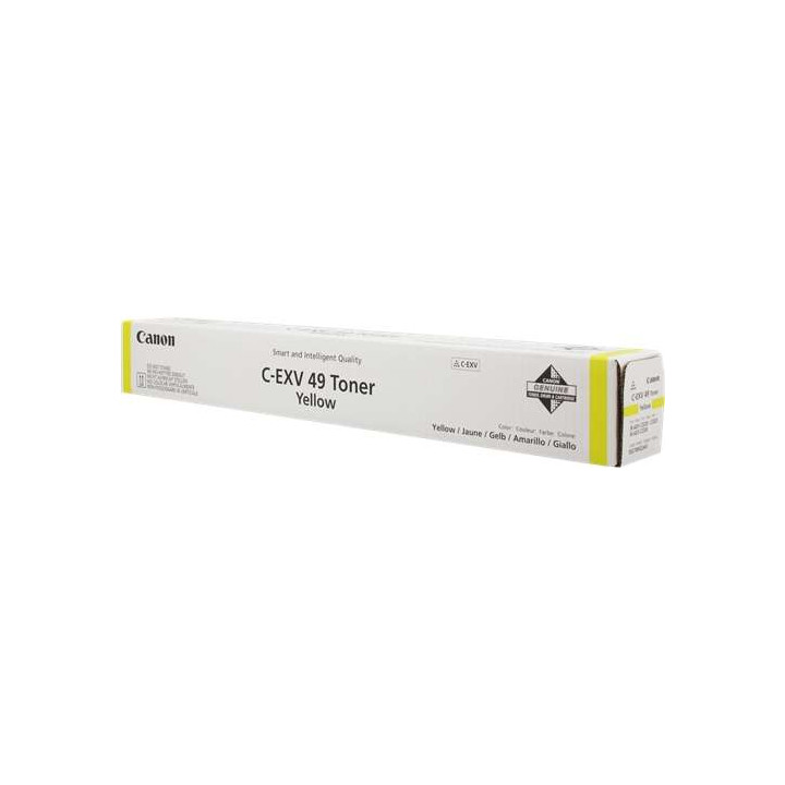 Toner ORIGINAL CANON CEXV49 8527B002 JAUNE