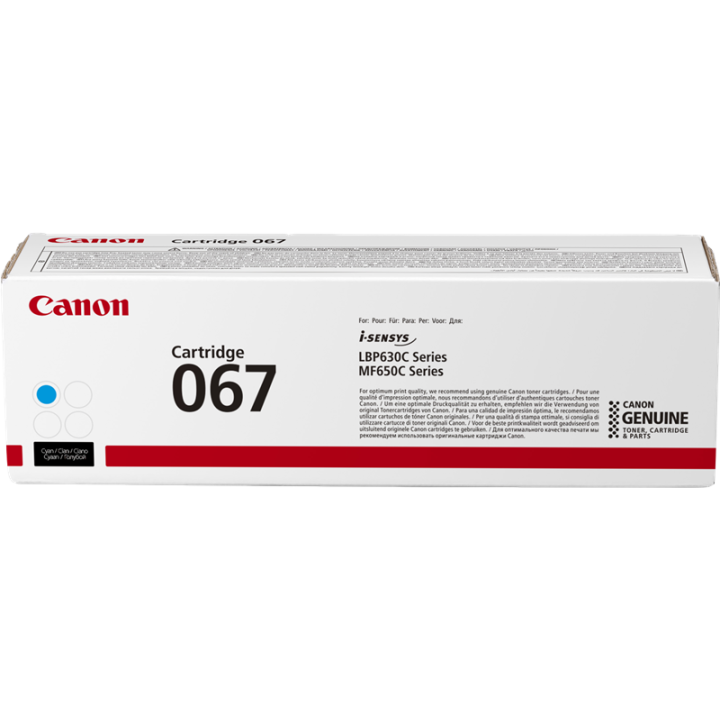 Toner ORIGINAL CANON 067 cyan 5101c002