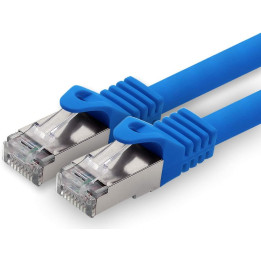 Cable RJ45 Droit FTP  cat 6  3m BLEU