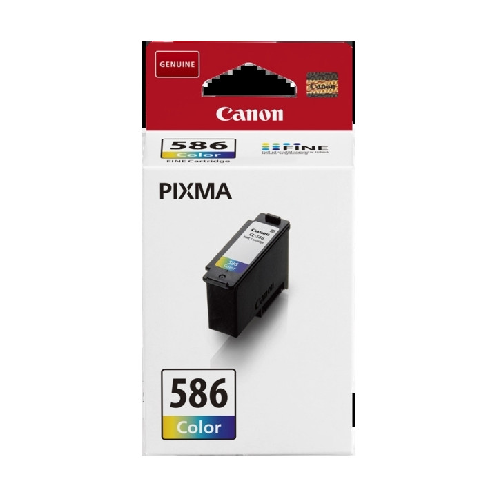 Cartouche ORIGINALE CANON CL586 6227C001 couleurs
