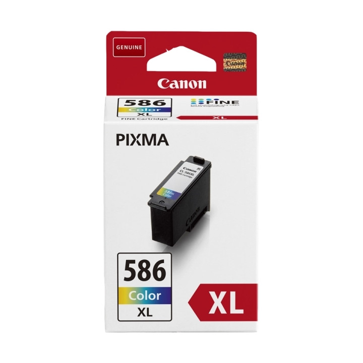 Cartouche ORIGINALE CANON CL586XL 6226C001 couleurs