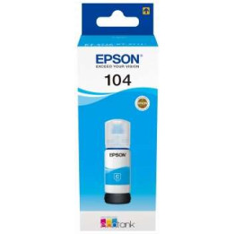 Bouteille d encre EPSON 104 CYAN 65ml