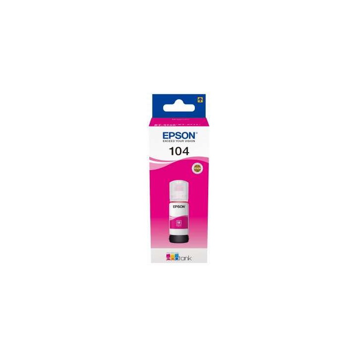 Bouteille d encre EPSON 104 MAGENTA 65ml