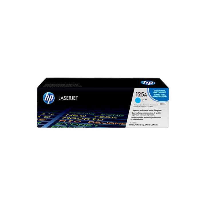 Toner ORIGINAL HP CB541A 125A CYAN  env 1400p