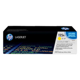 Toner ORIGINAL HP CB542A 125A JAUNE  env 1400p