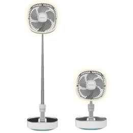 Ventilateur CECOTEC EnergySilence 1000FoldAir sur pied/bureau LED Pliable