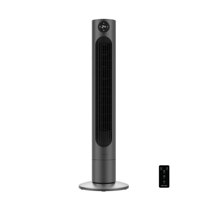 Ventilateur TOUR  CECOTEC ENERGYSILENCE 800 SKYLINE 60w affichage led telec noir