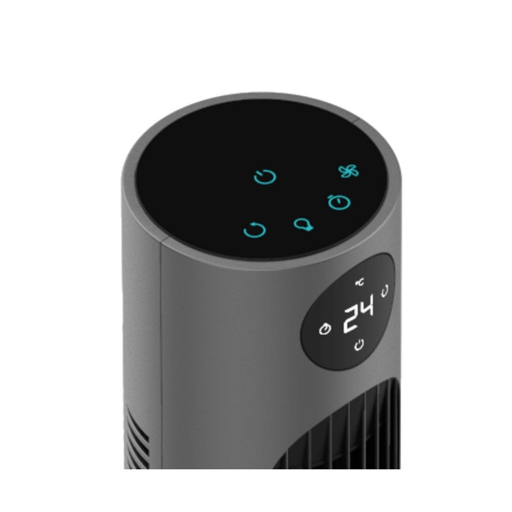 Ventilateur TOUR  CECOTEC ENERGYSILENCE 800 SKYLINE 60w affichage led telec noir