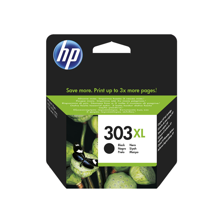 Cartouche originale HP 303 XL noire  T6N04AE