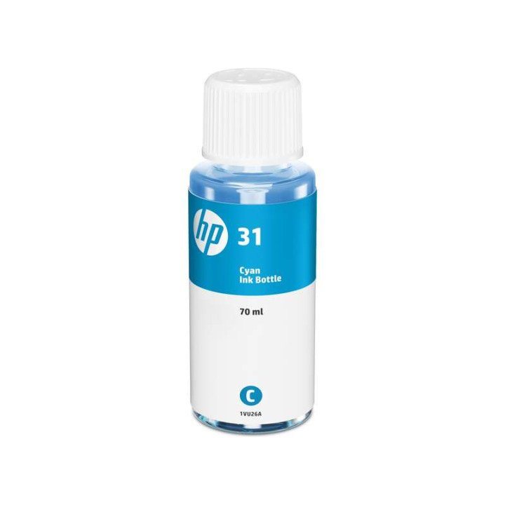 Reservoir originale HP 31 Cyan 70ml  1VU26AE