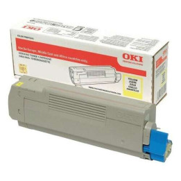 Toner original OKI C712 Jaune 46507613