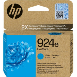 Cartouche ORIGINALE 924e XL cyan 4K0U7NE