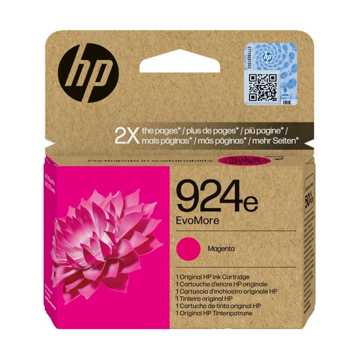 Cartouche ORIGINALE 924e XL magenta 4K0U8NE