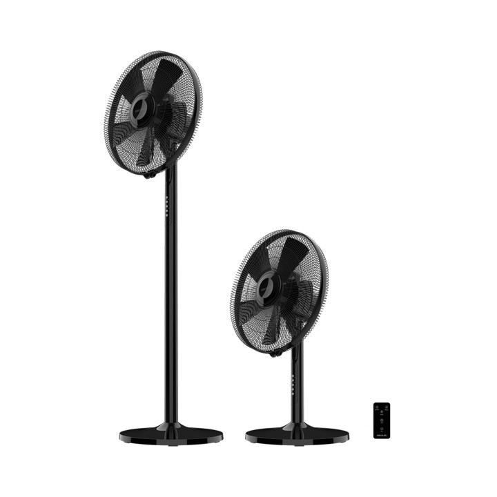 Ventilateur CECOTEC sur pied EnergySilence 555 55w diam 40cm cuivre Telecommande