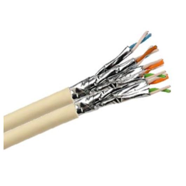 Rouleau RJ45 cat6A 2x4 paires monobrin F/FTP LSOH 100m