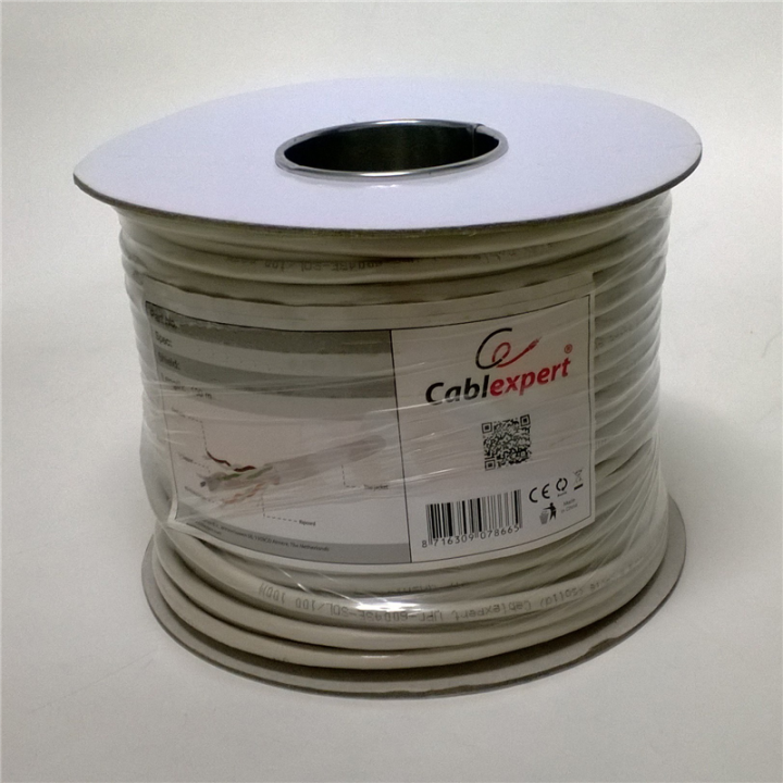 Rouleau RJ45 cat6  OFC F/UTP  AWG24 100m
