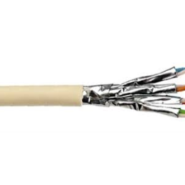 Rouleau RJ45 cat6A 4 paires monobrin CU F/FTP LSOH 305m
