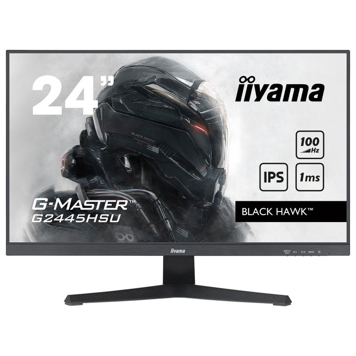 24 IIYAMA G2445HSU-B2 1920x1080 IPS  HDMI DP USB 100Hz HP 1ms modele d EXPO