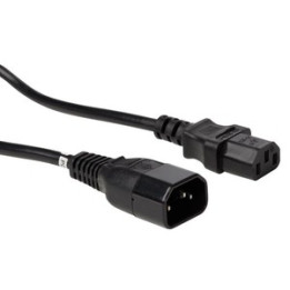 Cable alimentation  bretelle m/f rallonge (onduleur) 1,8m 808040