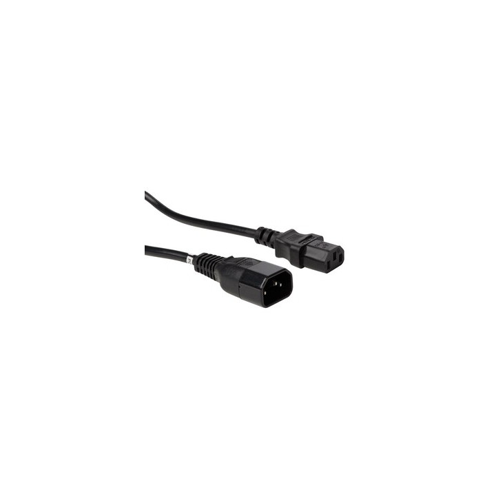 Cable alimentation  bretelle m/f rallonge (onduleur) 1,8m 808040