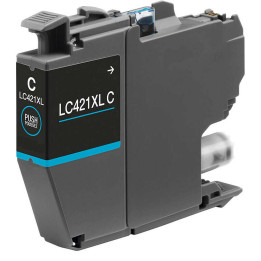 Cartouche remanufacturée BROTHER LC421C cyan XL
