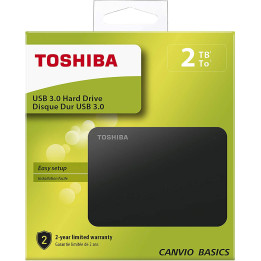 Disque dur externe 2 Tera TOSHIBA 2.5 usb3.0