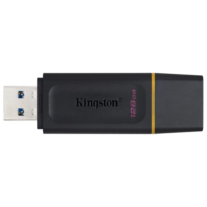 Clef 128go usb3.2 Kingston DTX/128GB DataTraveler Exodia noire jaune cap