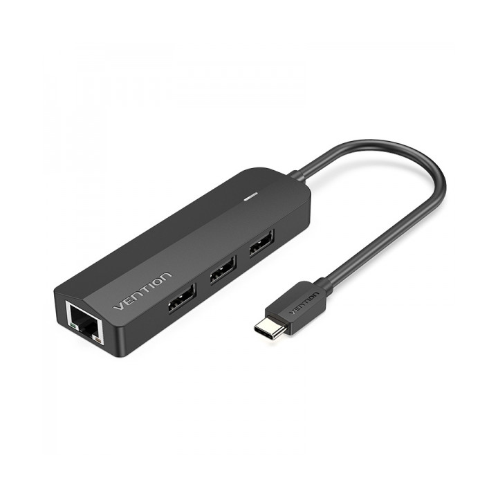 Hub USB-C vers 3 x usb2.0 + Micro-b + rj45 ethernet