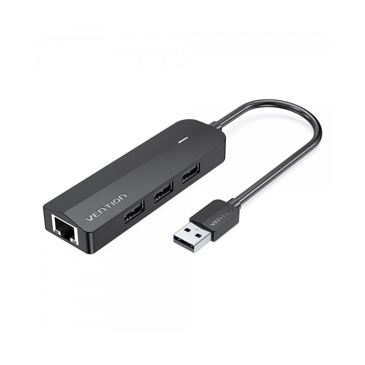 Hub usb 2.0 3 ports + 1 rj45 100m