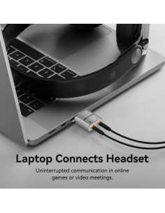 Adaptateur audio 3.5mm... 2