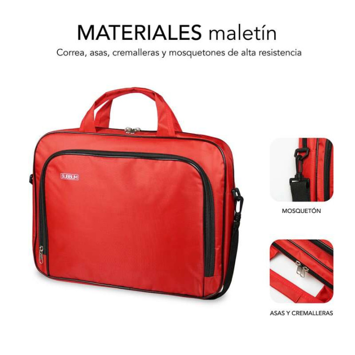 Sacoche pour portable 16 pouces OXFORD ROUGE