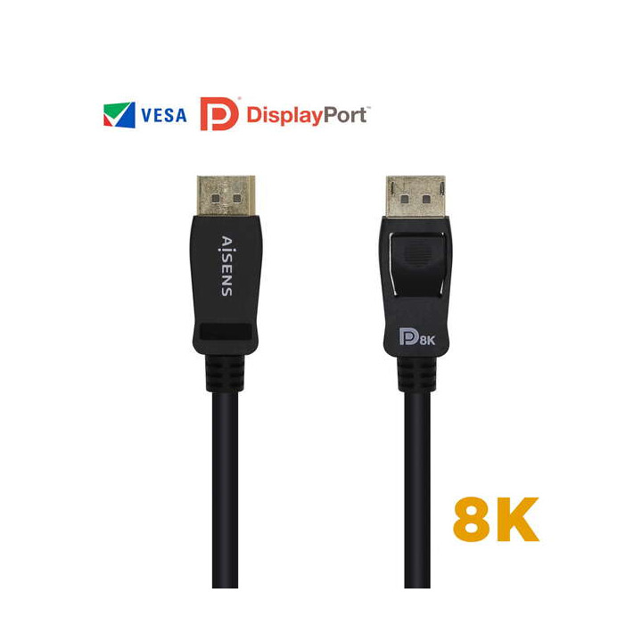 Cable Displayport M/M 1.4 8K 60hz  1m