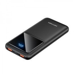 Batterie externe usb power bank 10 000mAh 22.5w noire 2xUSB 2A +usb-c
